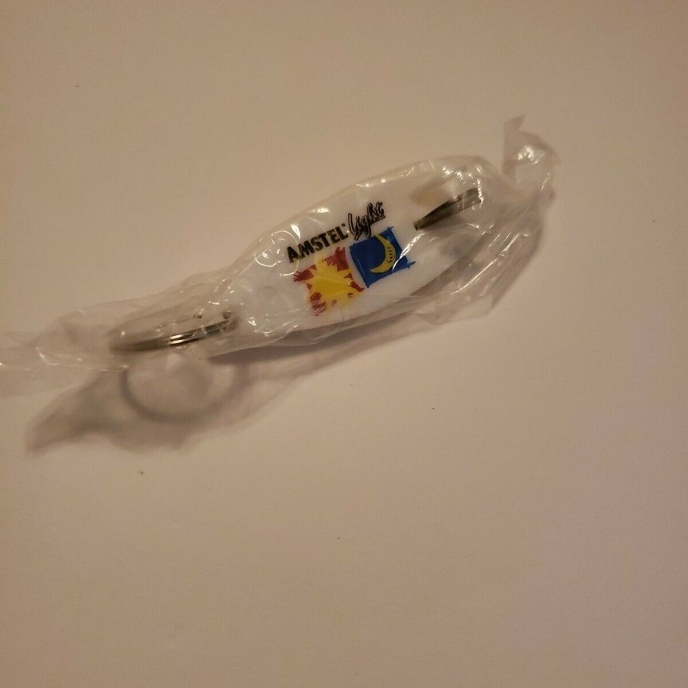 NEW!! RARE Amstel Light Surfboard Keychain